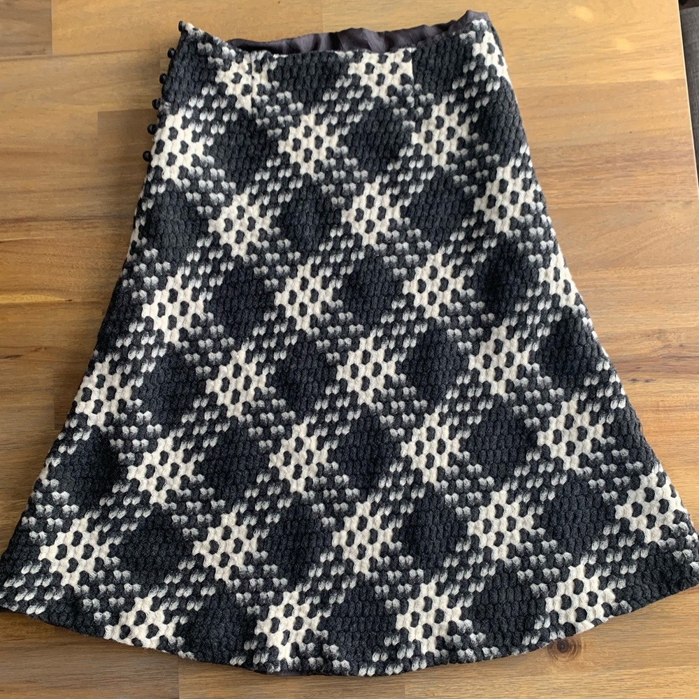 Express Merino Plaid Skirt Size 7/8